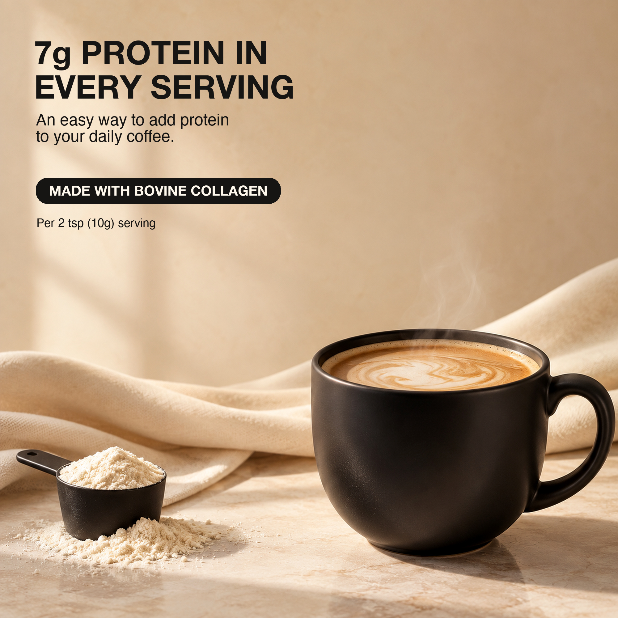 NourApex Protein Coffee Creamer Sugar Free with 7g Protein - Image 3